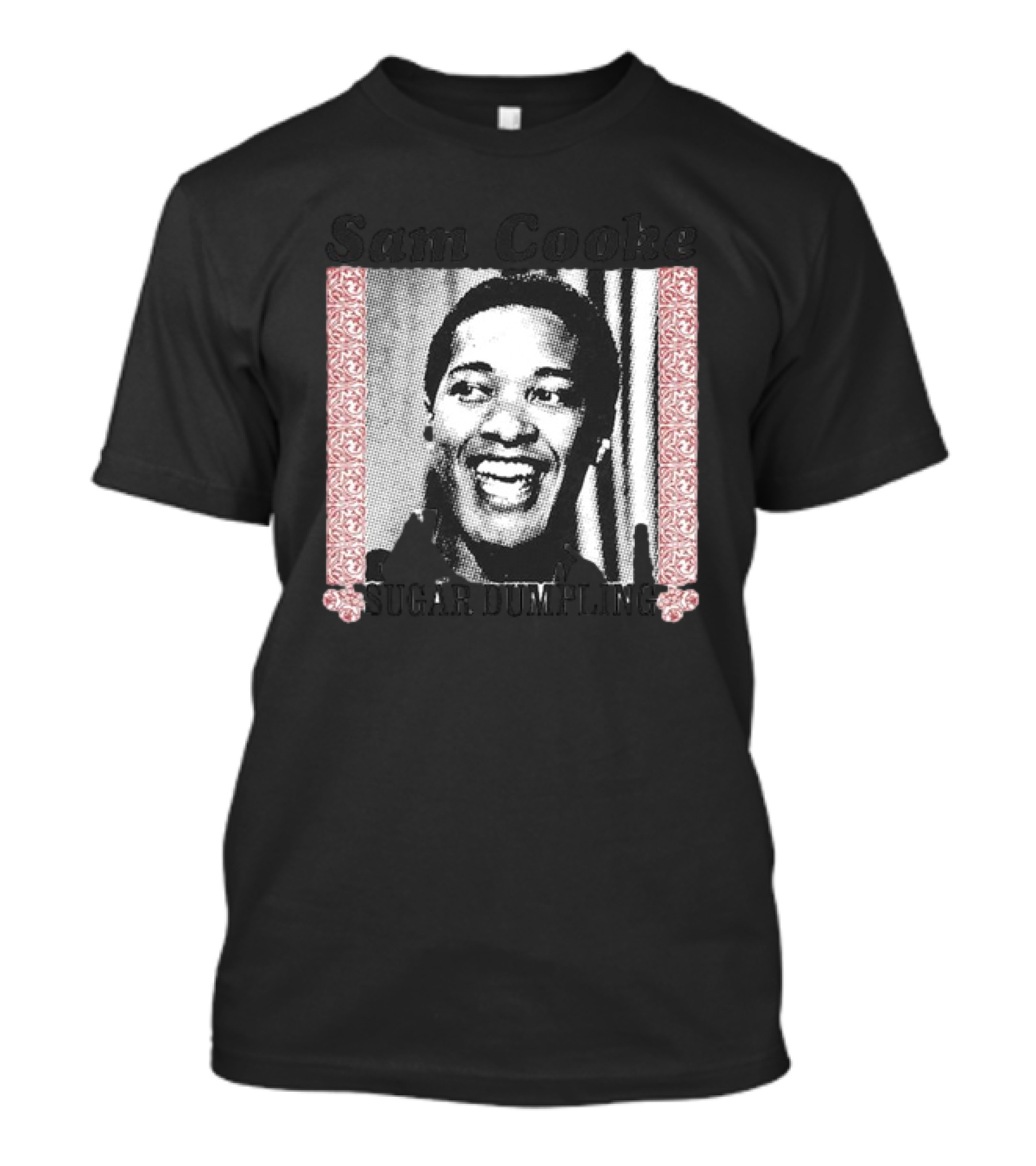Sam Cooke Sugar Dumpling Smiling Portrait T-Shirt