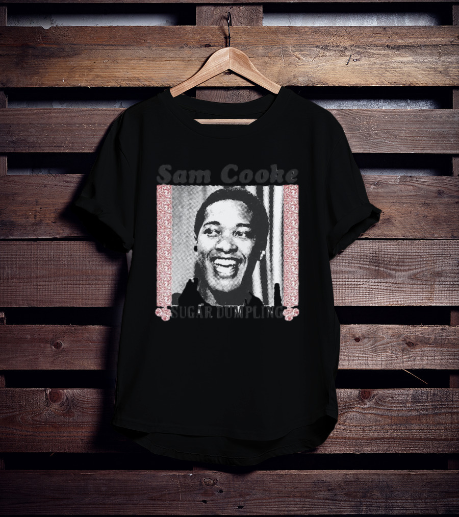 Sam Cooke Sugar Dumpling Smiling Portrait T-Shirt
