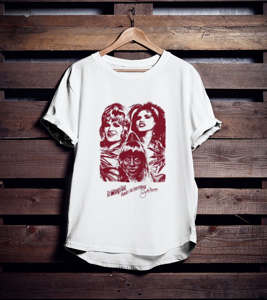 To Wong Foo Thanks For Everything Julie Newmar Red Faces T-Shirt
