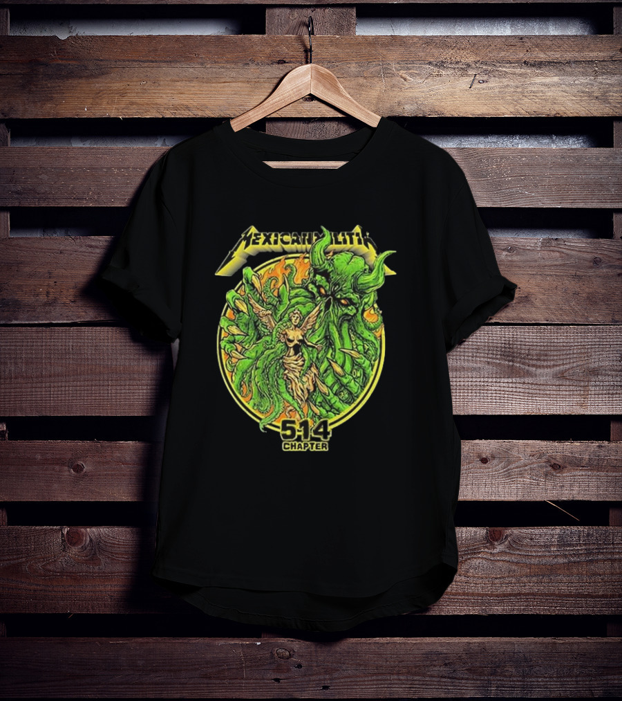 Mexican Militia Chapter 514 Vintage Monster T-Shirt