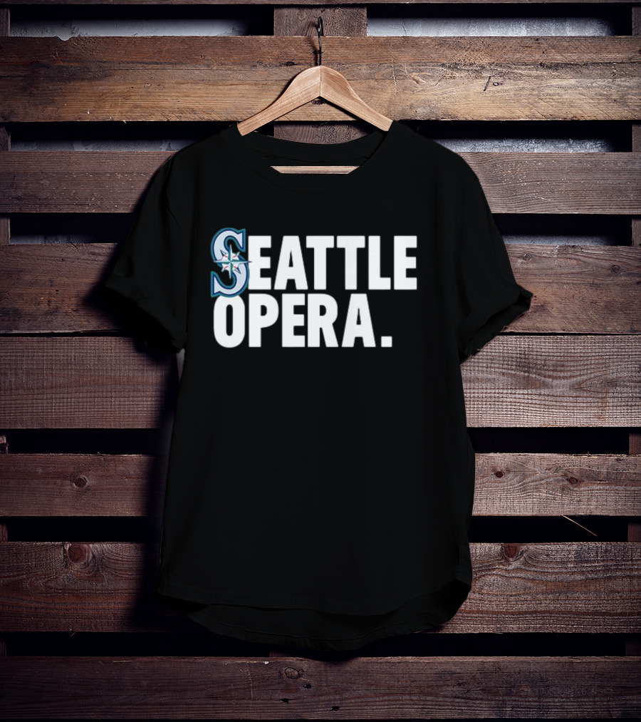 Seattle Mariners Opera Baseball T-Shirt