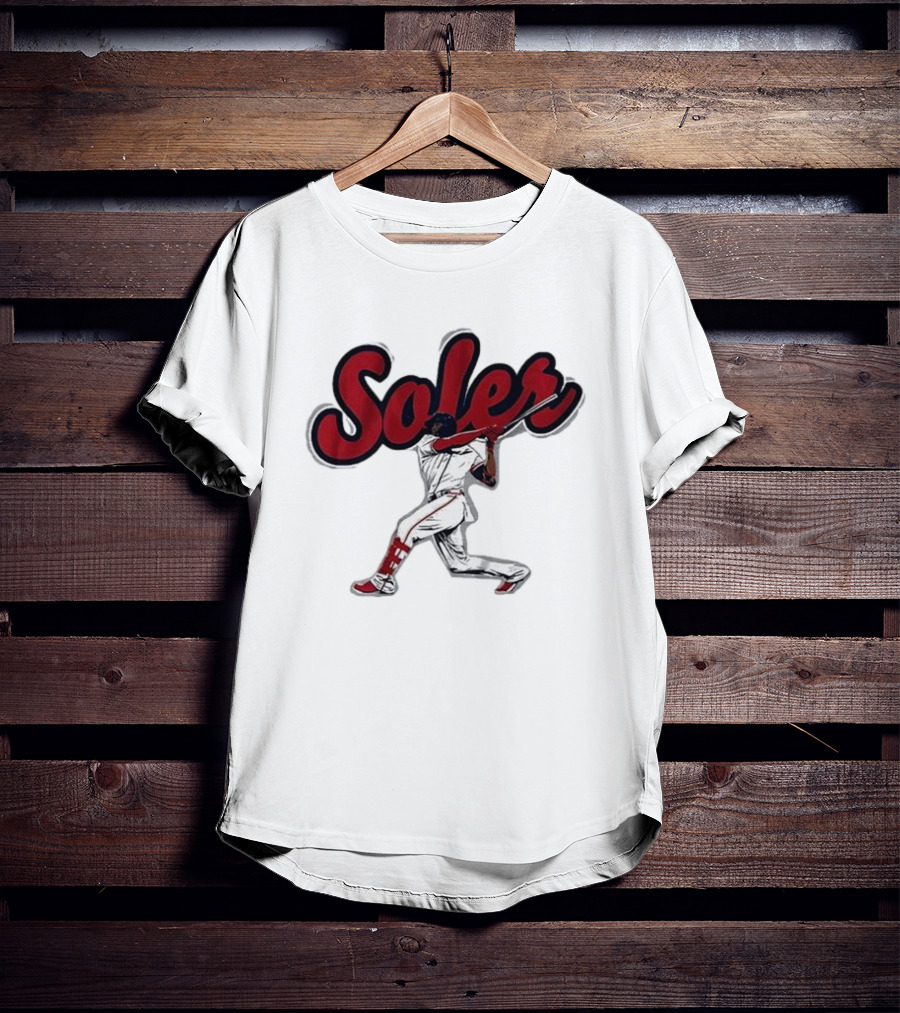 Jorge Soler Baseball Slugger Swing Motion T-Shirt