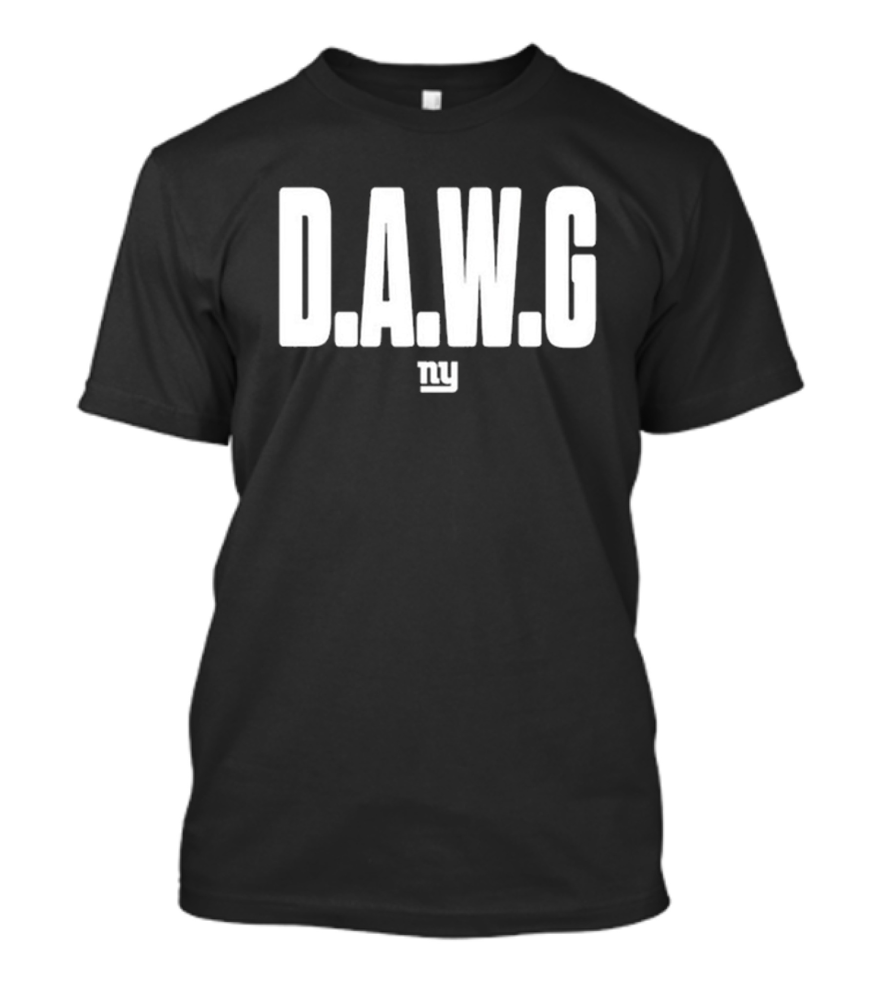 New York Giants D.A.W.G NY Football Fan T-Shirt