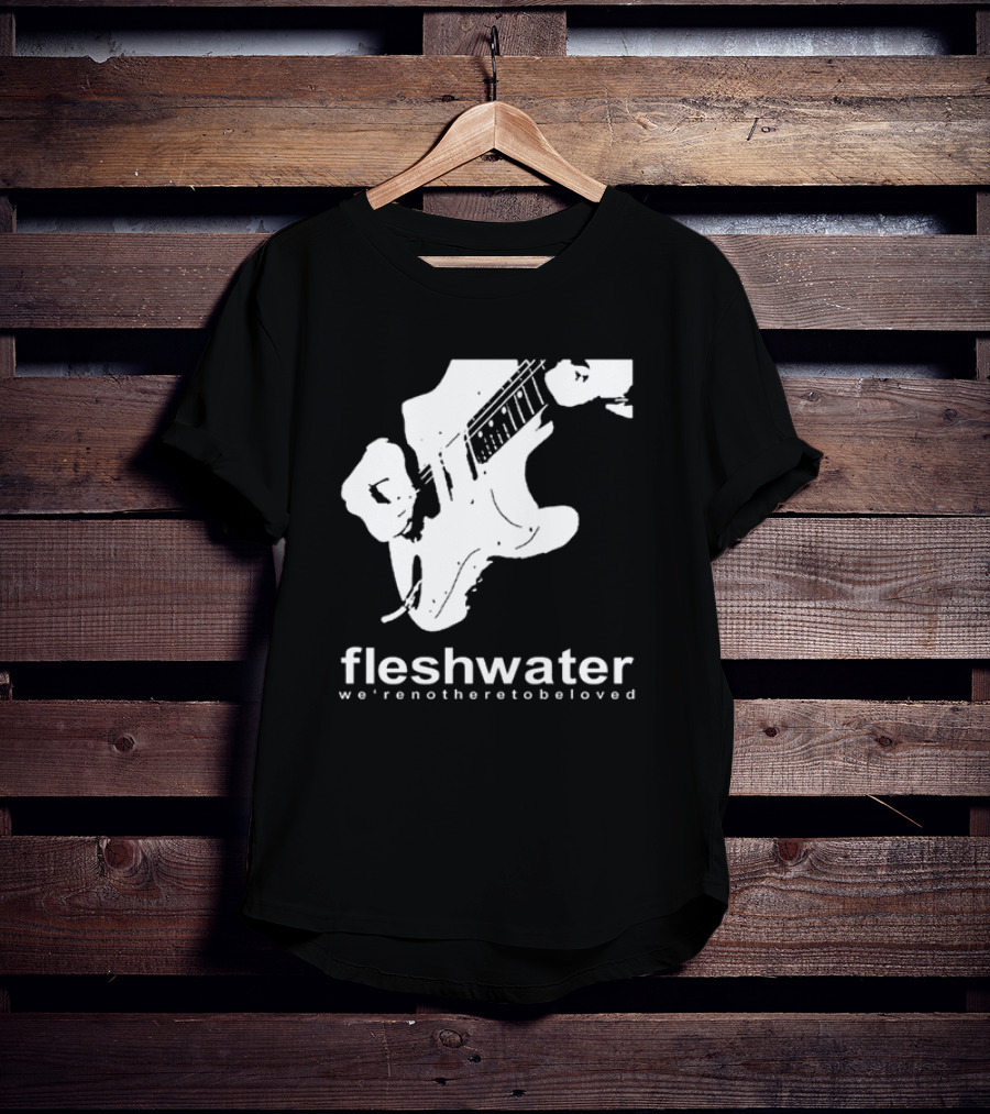 Closed Casket Activities Fleshwater We're Not Here To Be Loved Strat T-Shirt