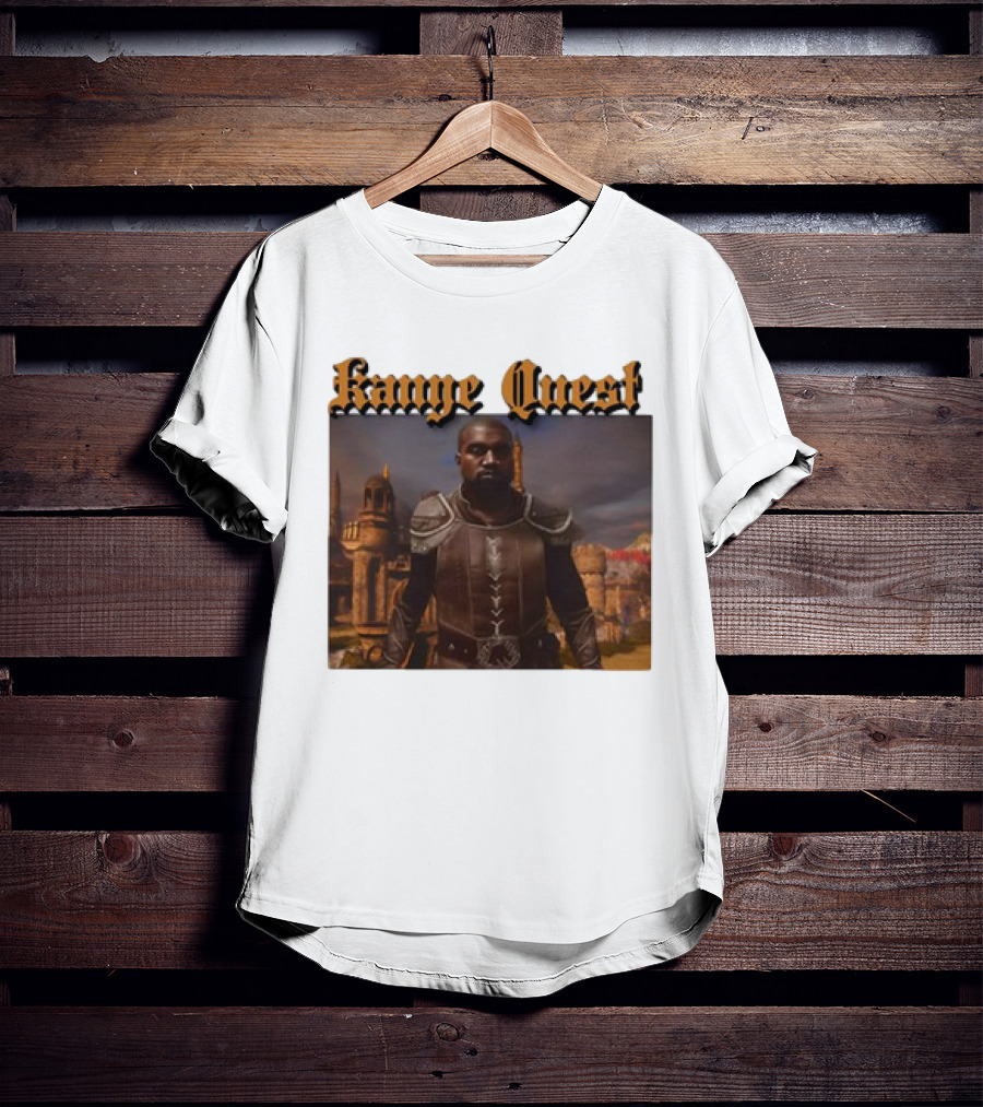 Kanye Quest Medieval Adventure Cleric In Armor T-Shirt