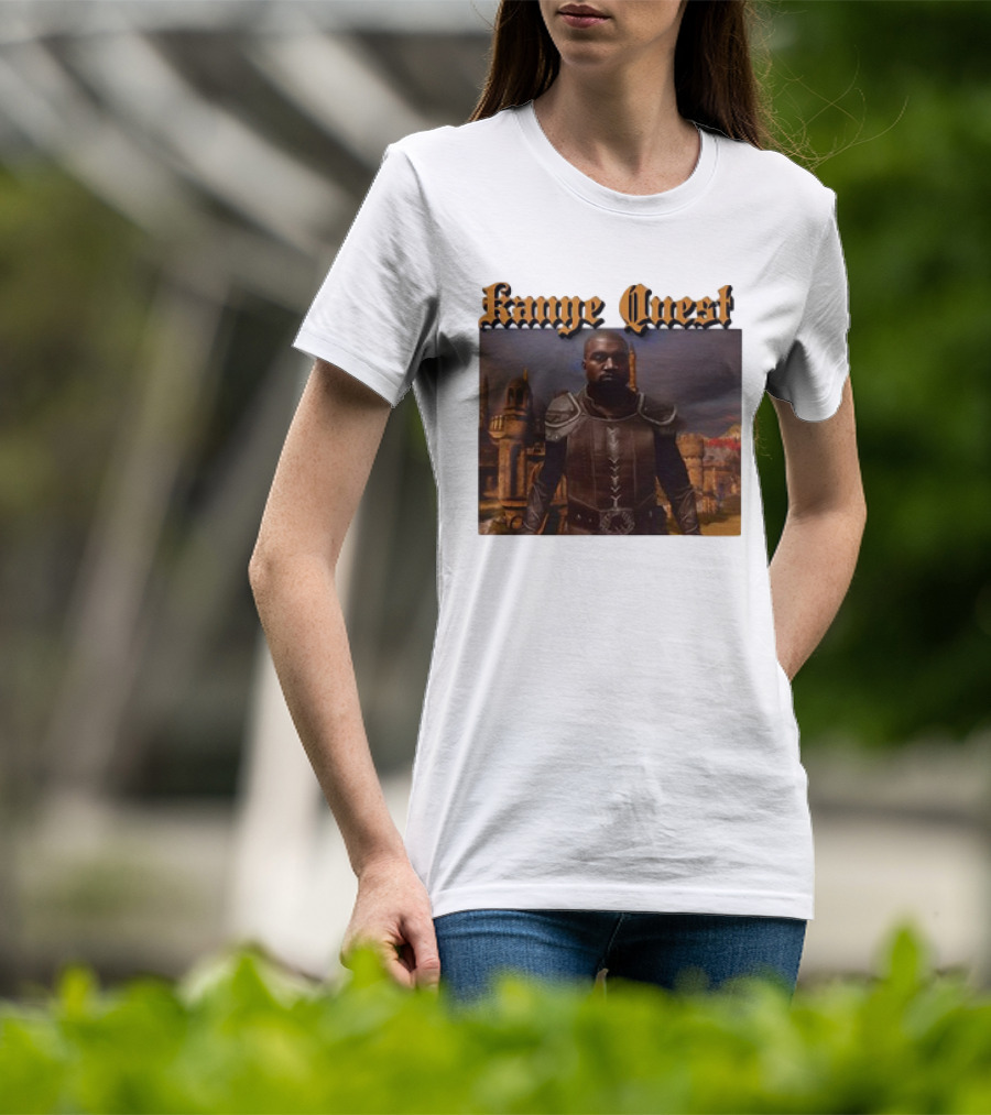 Kanye Quest Medieval Adventure Cleric In Armor T-Shirt