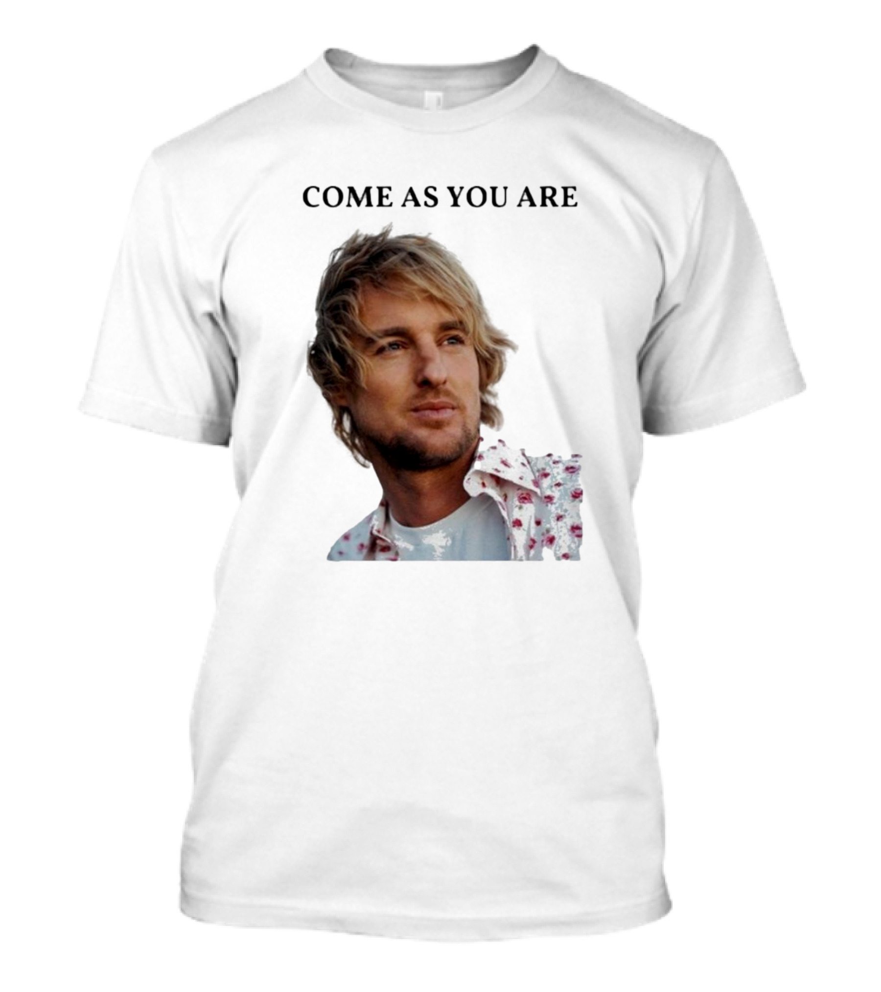 Come As You Are Owen Wilson Nirvana T-Shirt