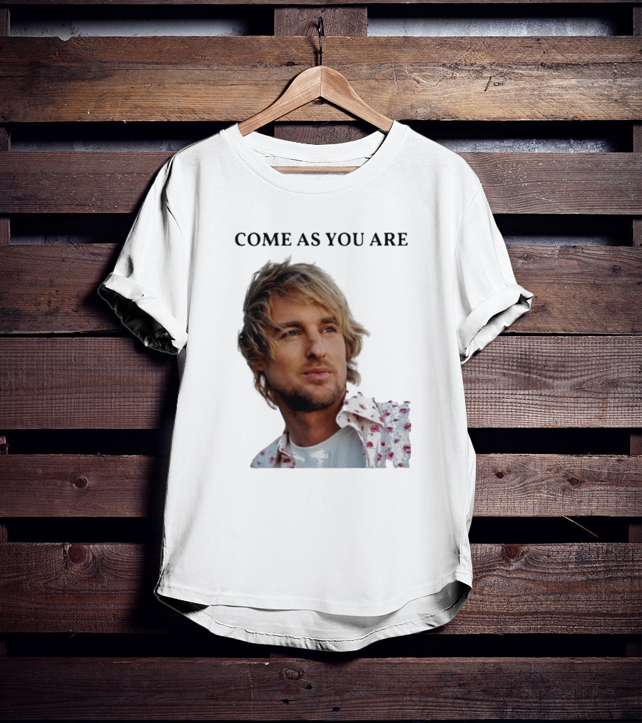 Come As You Are Owen Wilson Nirvana T-Shirt