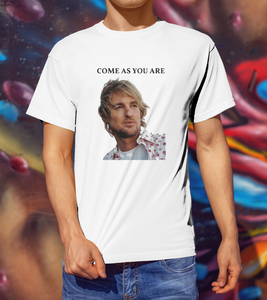 Come As You Are Owen Wilson Nirvana T-Shirt