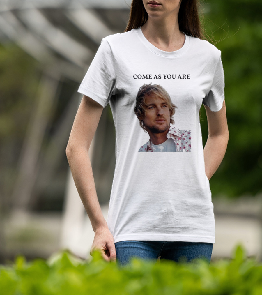 Come As You Are Owen Wilson Nirvana T-Shirt