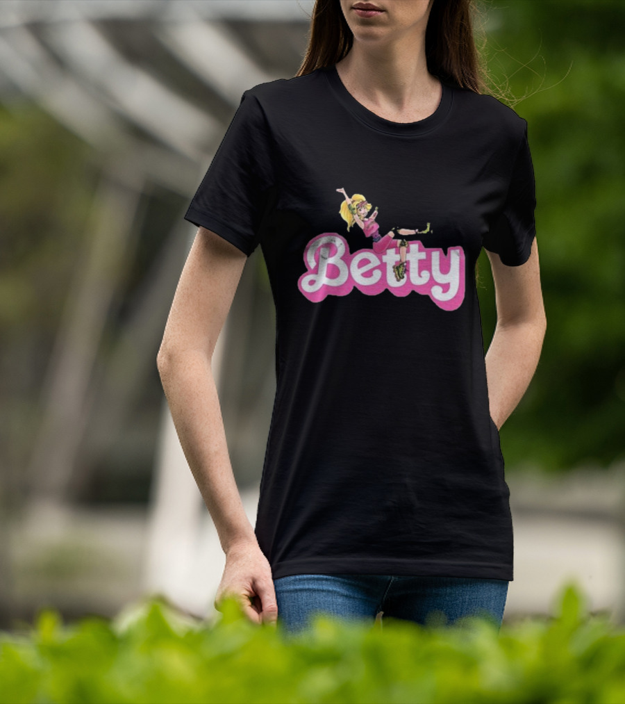 Betty Blonde Vintage Pink T-Shirt