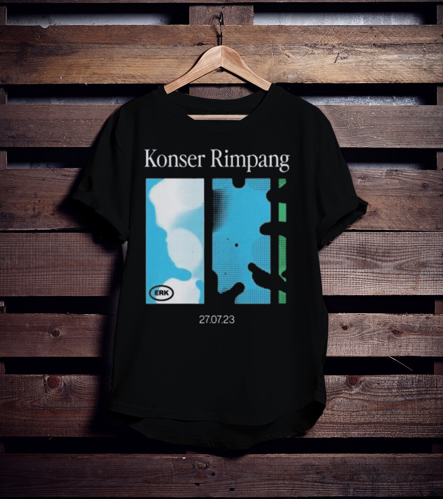 Efek Rumah Kaca Konser Rimpang ERK 27.07.23 T-Shirt