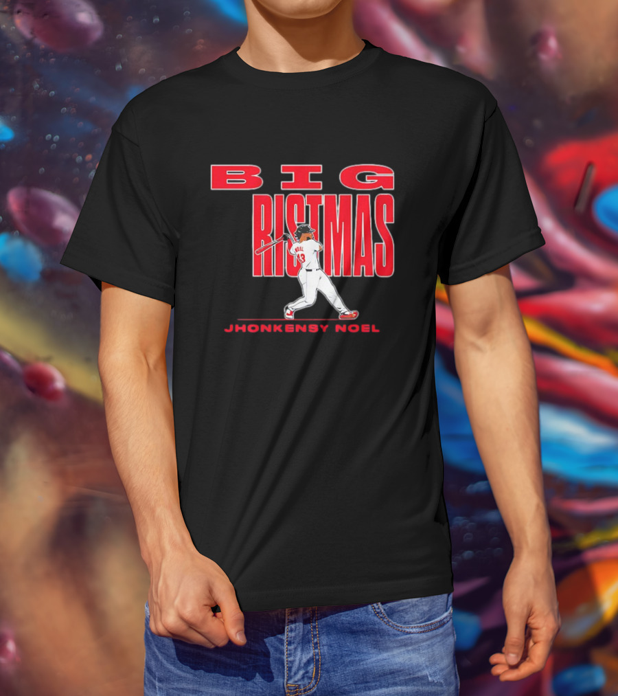 Jhonkensy Noel Cleveland Guardians Big Christmas Bigrismas T-Shirt