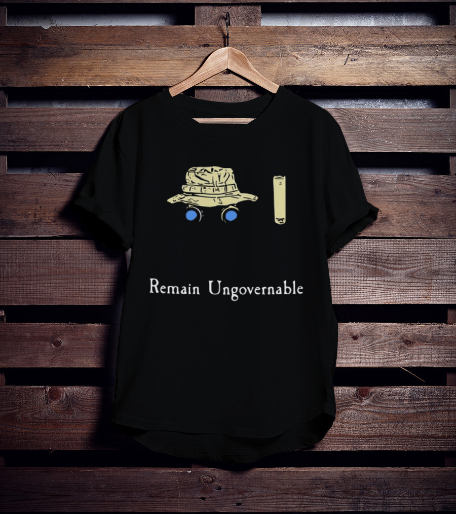 Remain Ungovernable Bucket Hat And Sunglasses T-Shirt