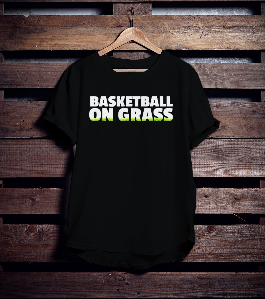 Basketball On Grass T-Shirt