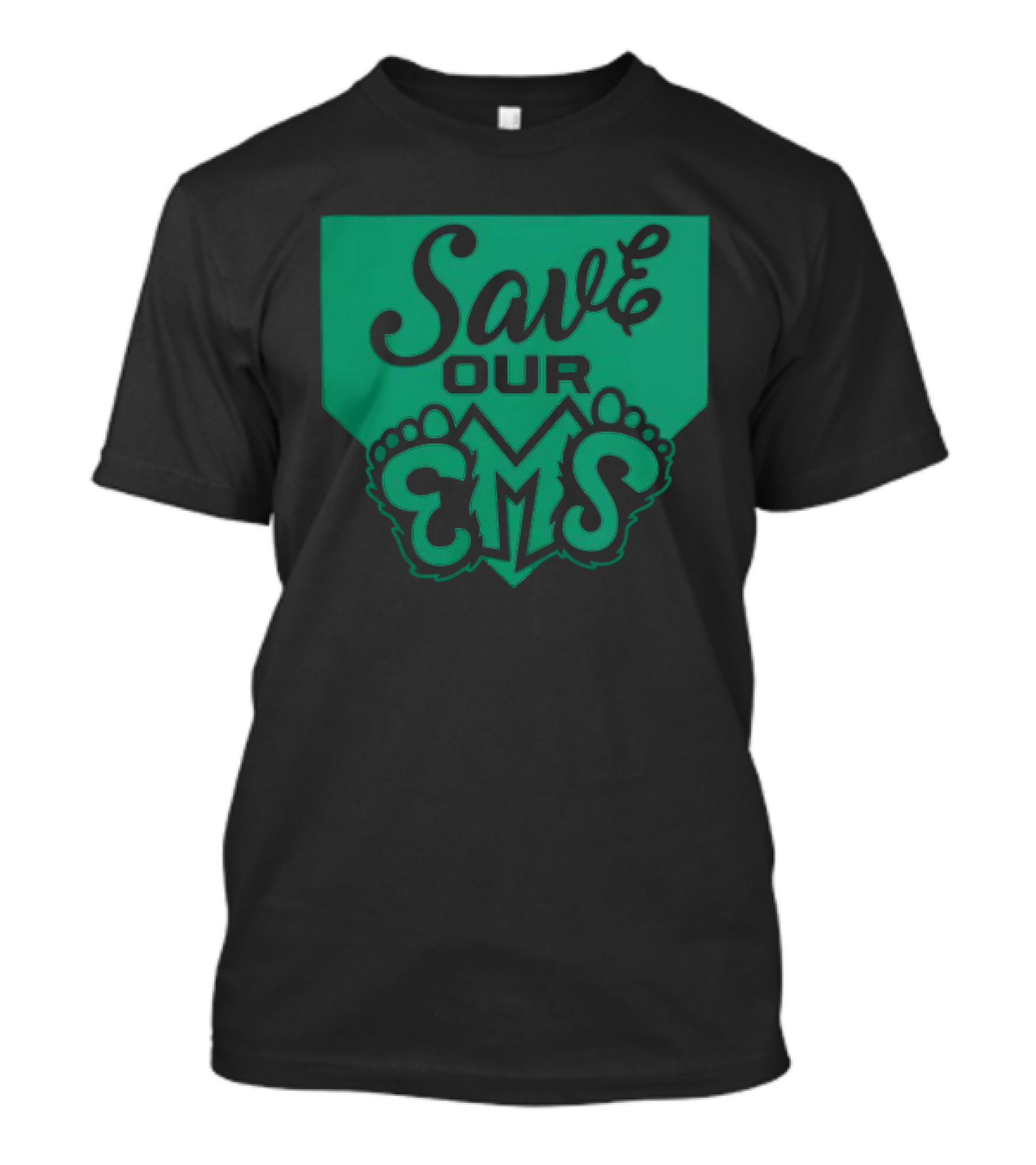 Eugene Emeralds Save Our Ems Team Spirit T-Shirt