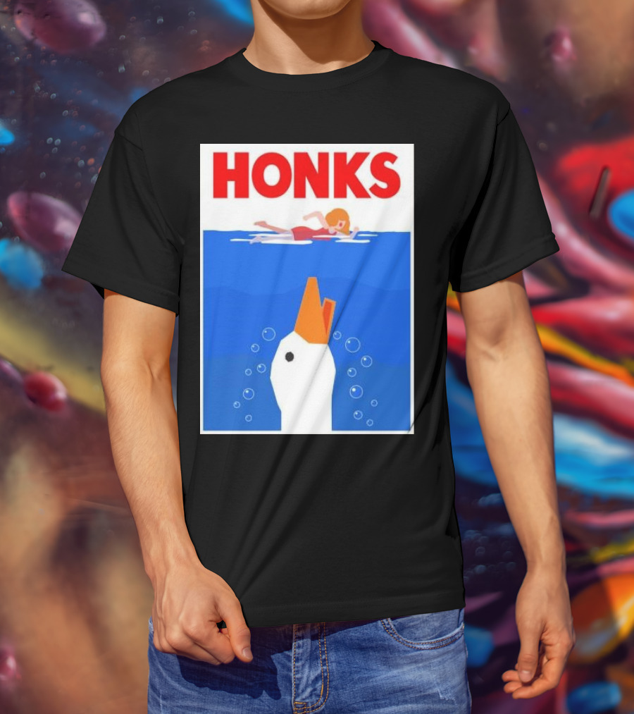 HONKS Goose Jaws T-Shirt