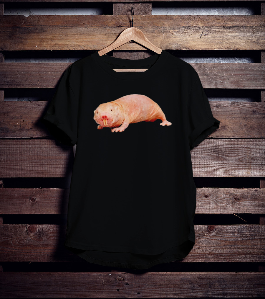 Naked Mole Rat Image On Clothing T-Shirt