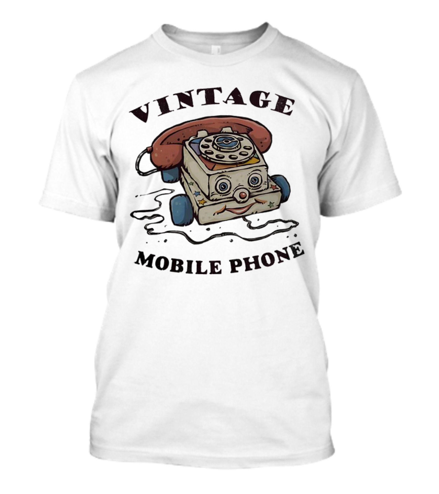 Vintage Chatter Telephone Mobile Phone Original T-Shirt