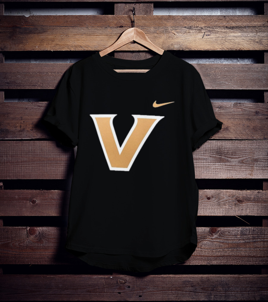 Vanderbilt Commodores Black V T-Shirt