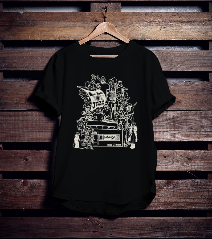 Blue Note Jazz Musicians Montage BN Facade Event T-Shirt