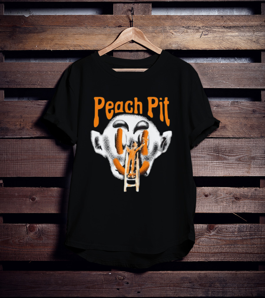 Peach Pit Surreal Face T-Shirt