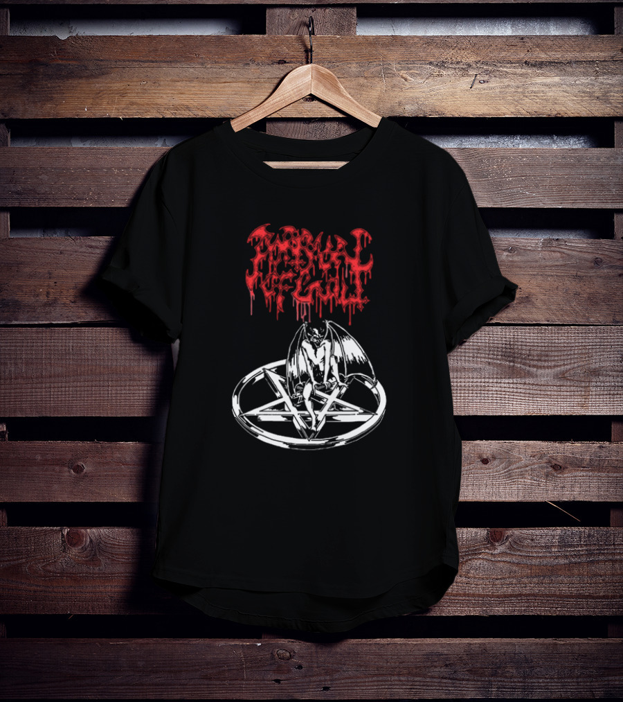 Portrayal Of Guilt Pentagram Demon T-Shirt