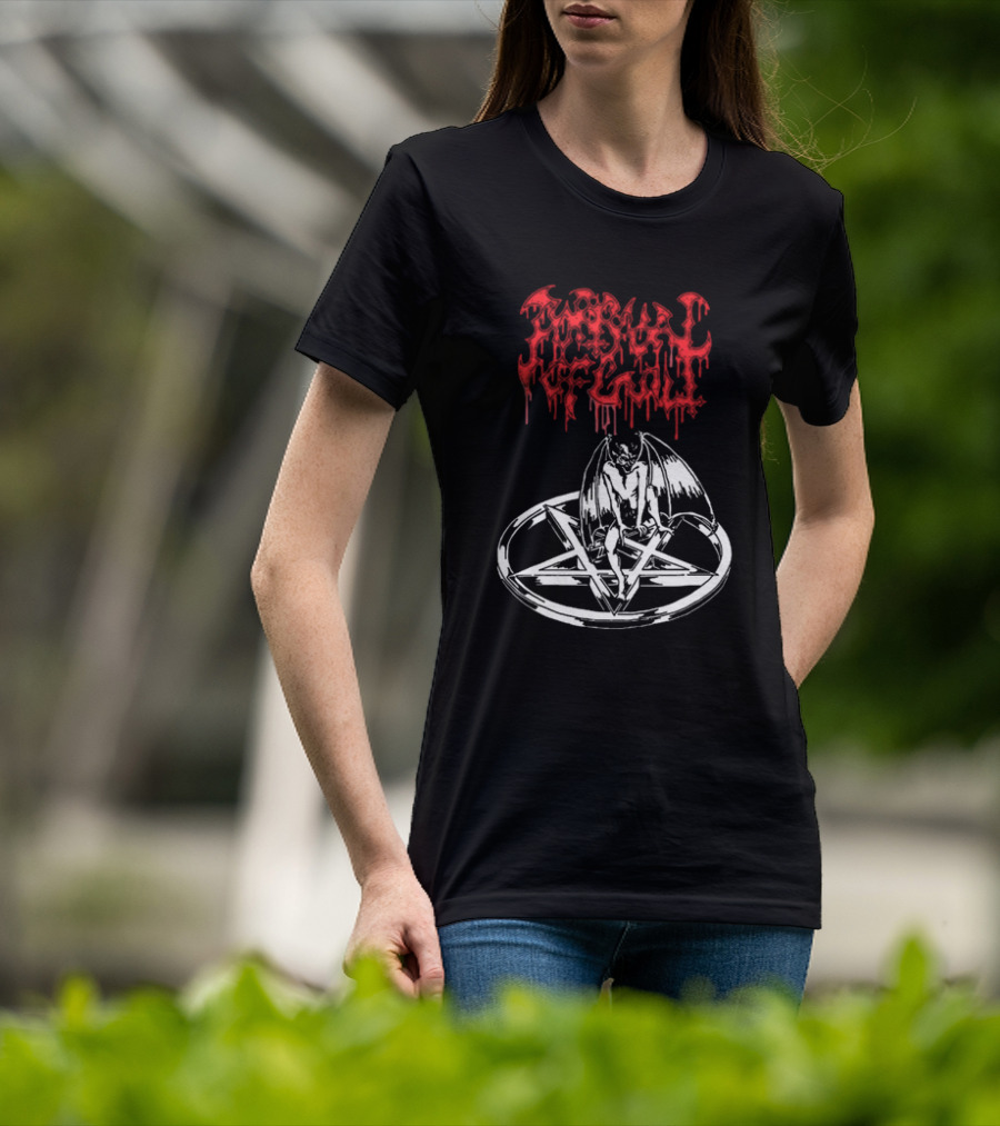 Portrayal Of Guilt Pentagram Demon T-Shirt
