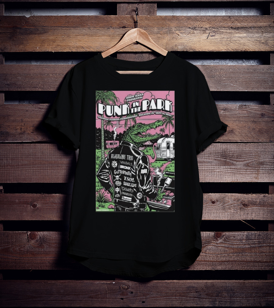 Punk In The Park Central Florida Fairgrounds Alkaline Trio Vandals Orlando Sep 14 T-Shirt