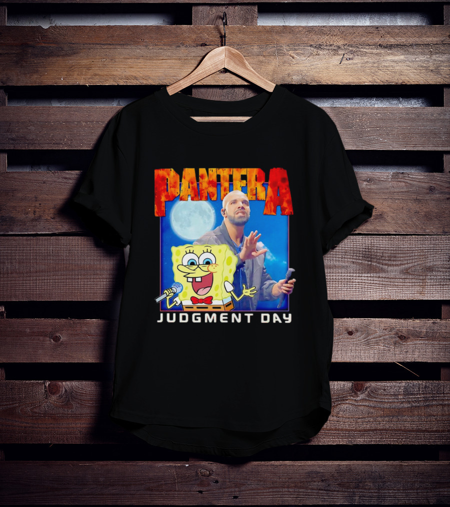Pantera Judgment Day Drake Spongebob T-Shirt