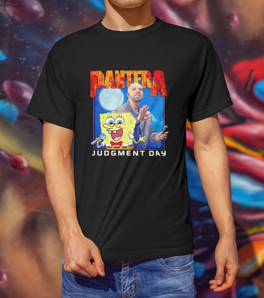Pantera Judgment Day Drake Spongebob T-Shirt