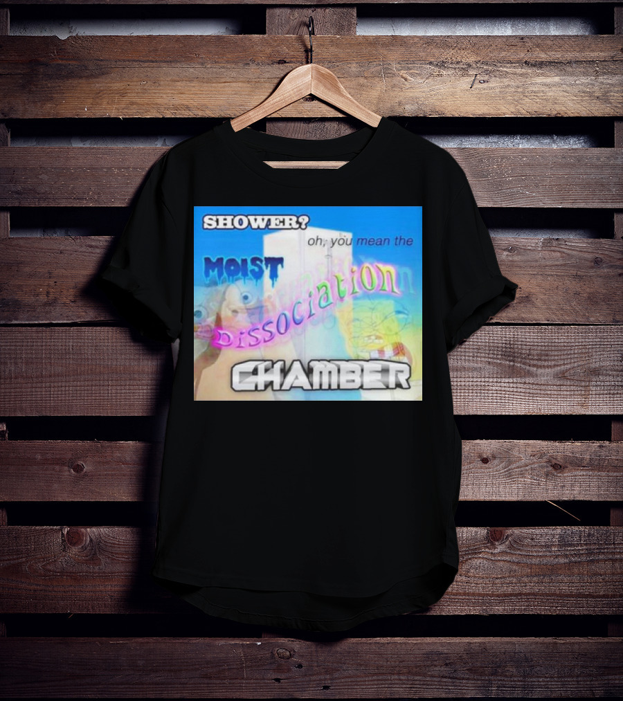 Shower You Mean The Moist Dissociation Chamber Spongebob T-Shirt