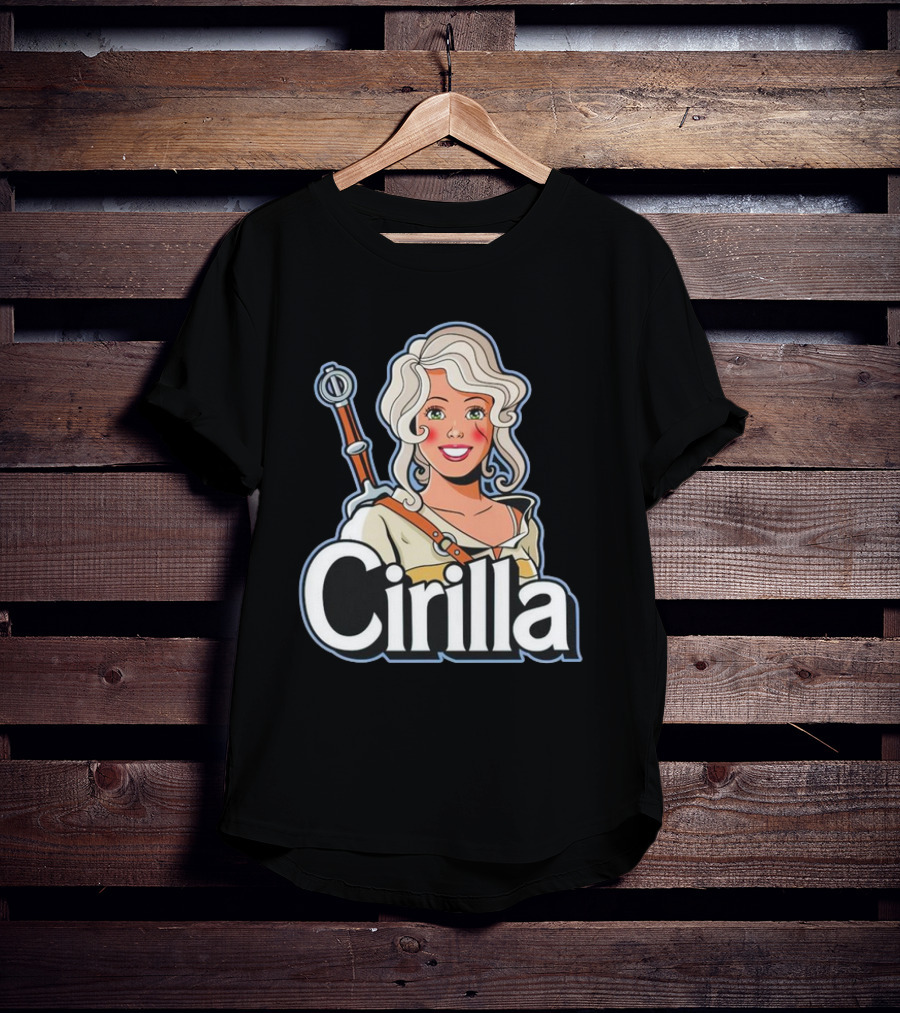Cirilla Cartoon Style The Witcher Ciri T-Shirt