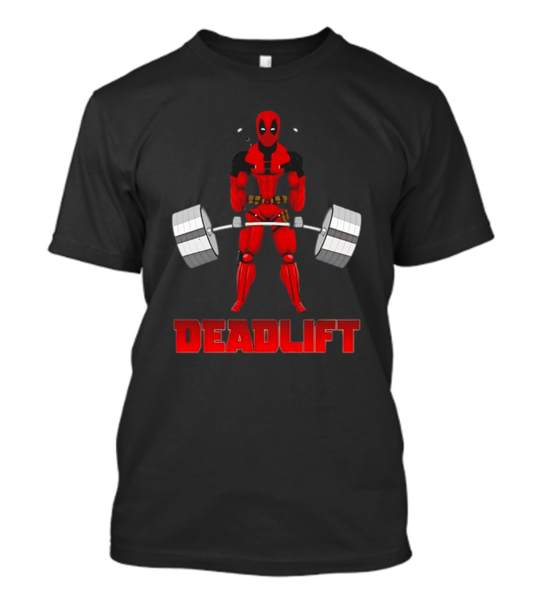 Deadpool Papa Swolio Deadlift T-Shirt
