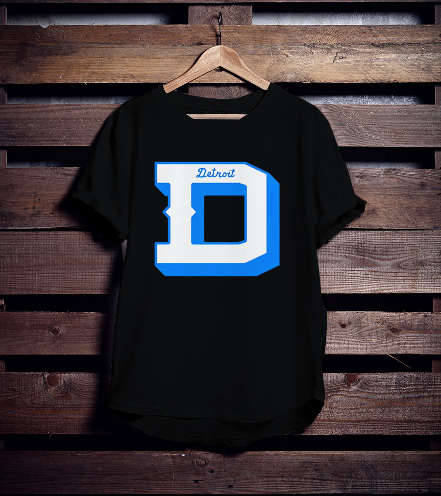 Detroit Lions Football Detroit D T-Shirt