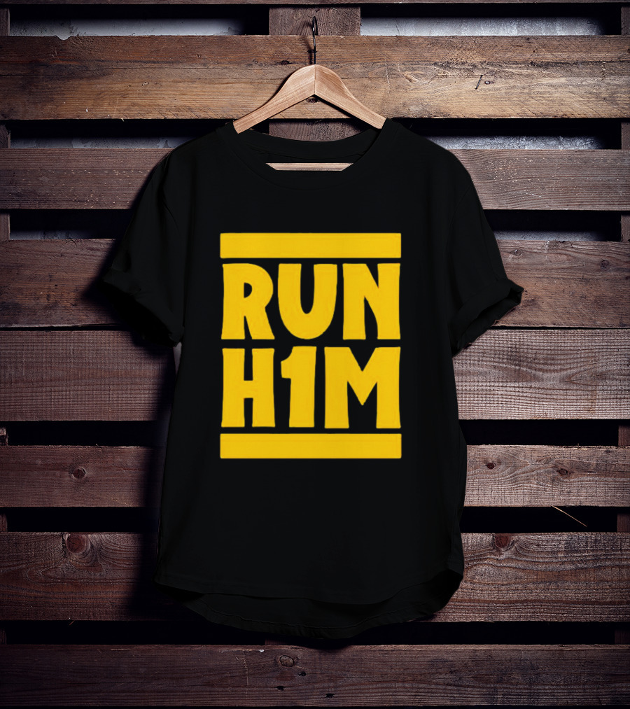 RUN H1M Street Art Graffiti T-Shirt