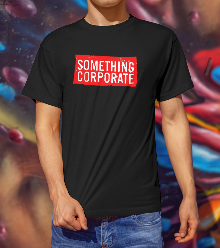 Something Corporate Bold Red Iconic T-Shirt
