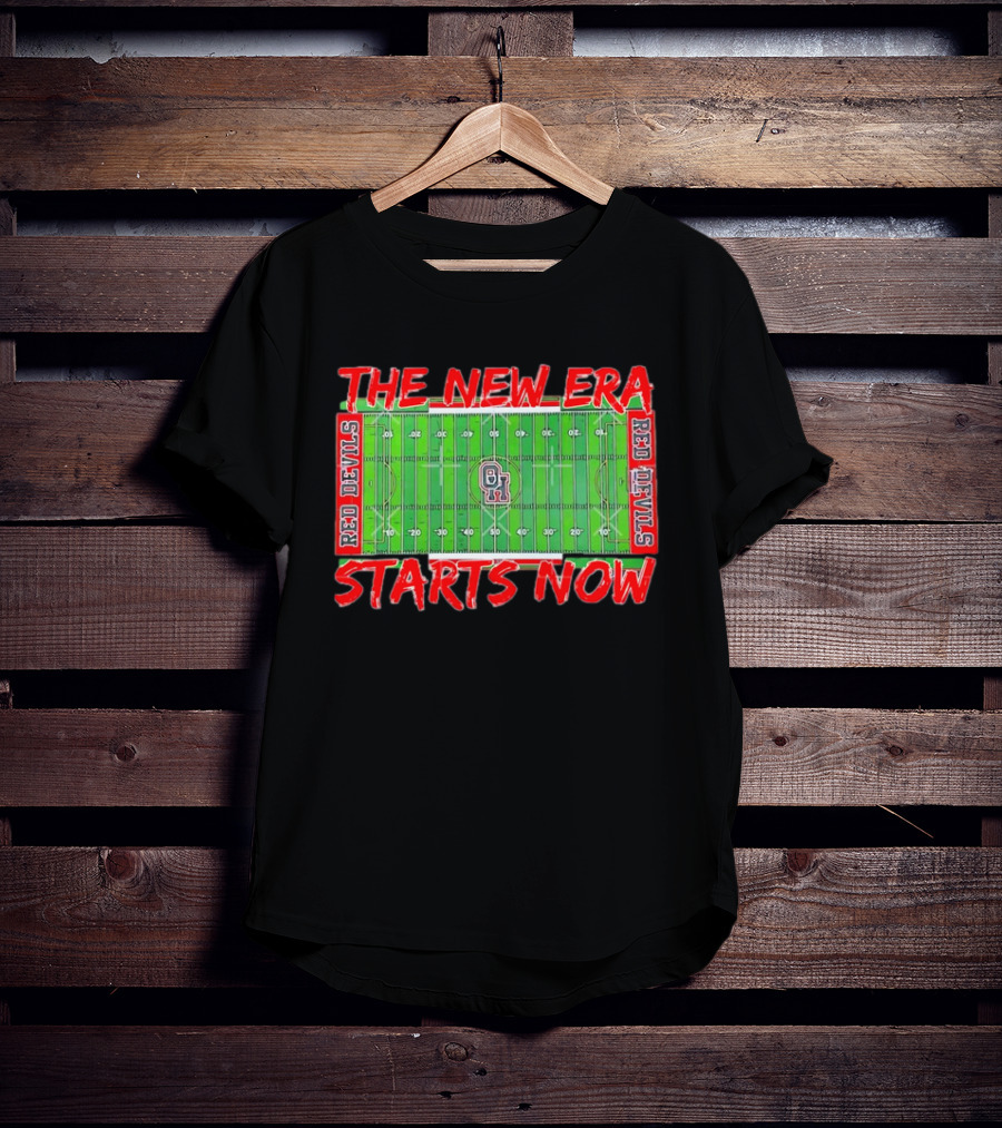 THE NEW ERA STARTS NOW RED DEVILS FIELD OHIO FOOTBALL T-Shirt
