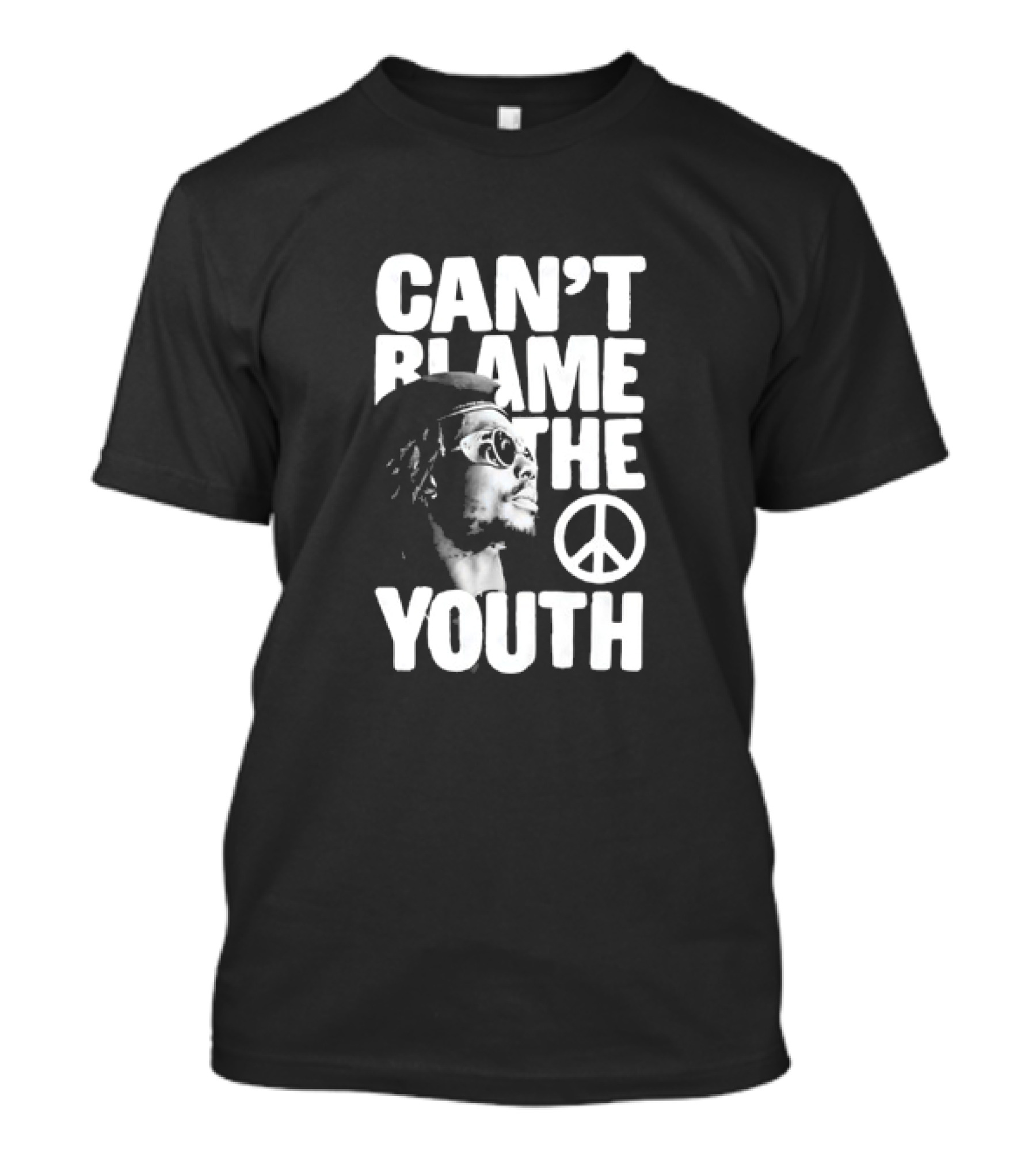 Can't Blame The Youth Peace Symbol Peter Tosh T-Shirt