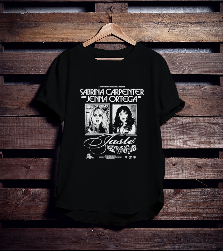Sabrina Carpenter And Jenna Ortega In A Short X Sweet Production Presents Taste T-Shirt