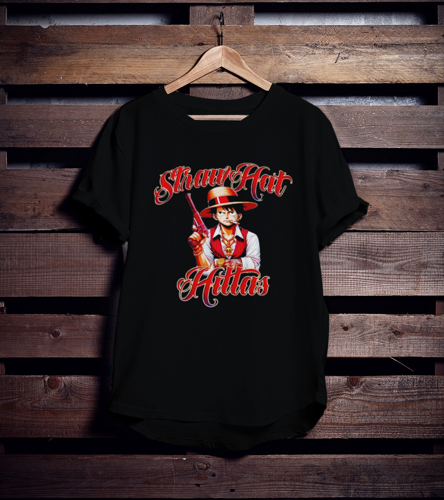 Straw Hat Hittas Rugged Style And Attitude T-Shirt