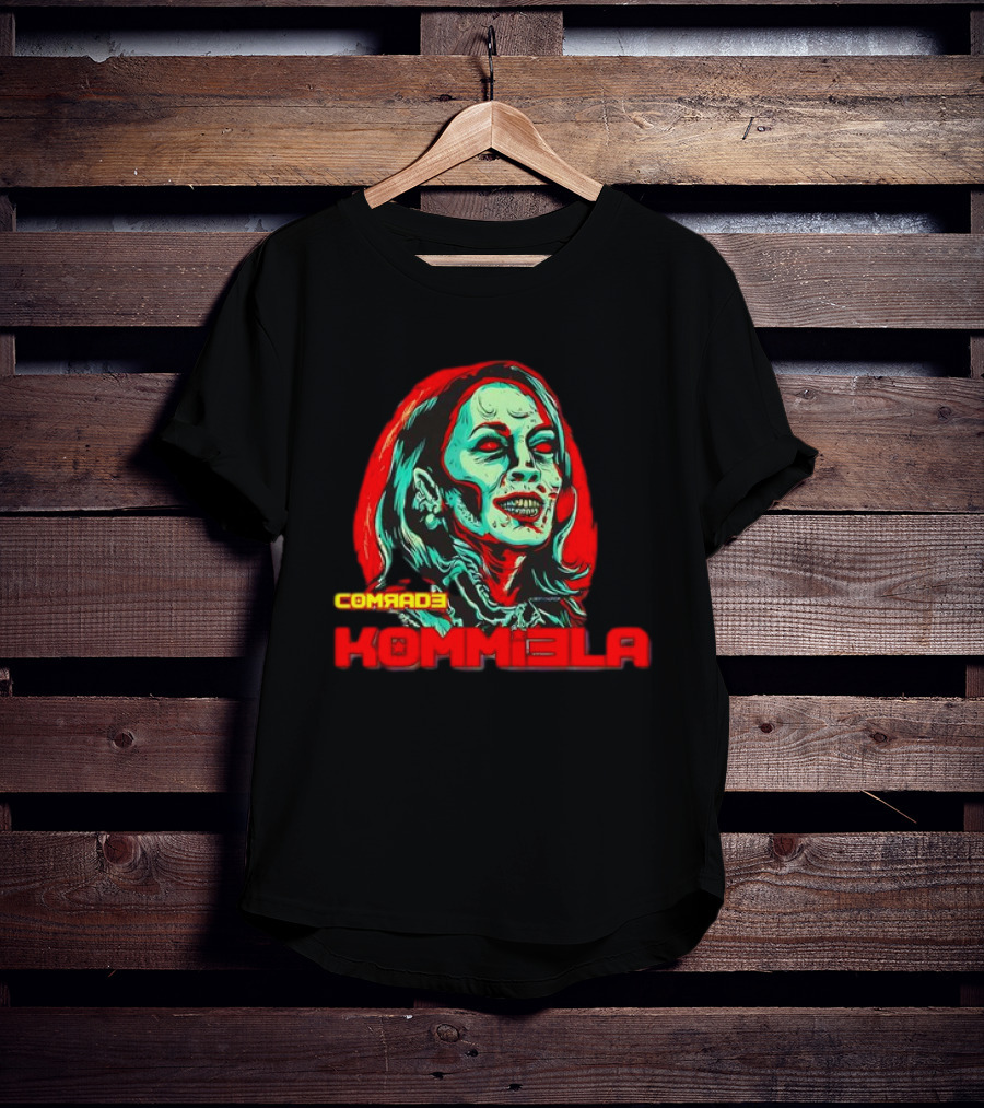Walton And Johnson Comrade Kommiela Zombie Face T-Shirt