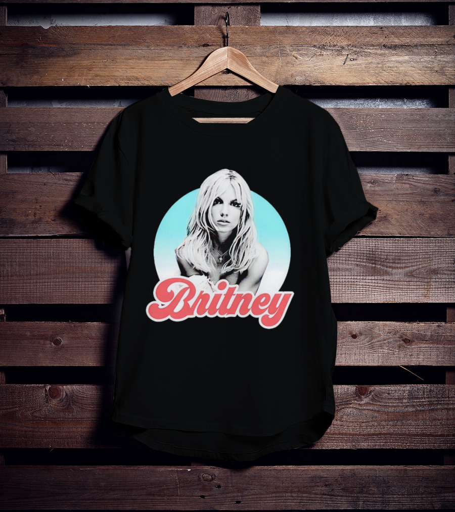 Britney Spears Retro Style Bootleg Fan T-Shirt