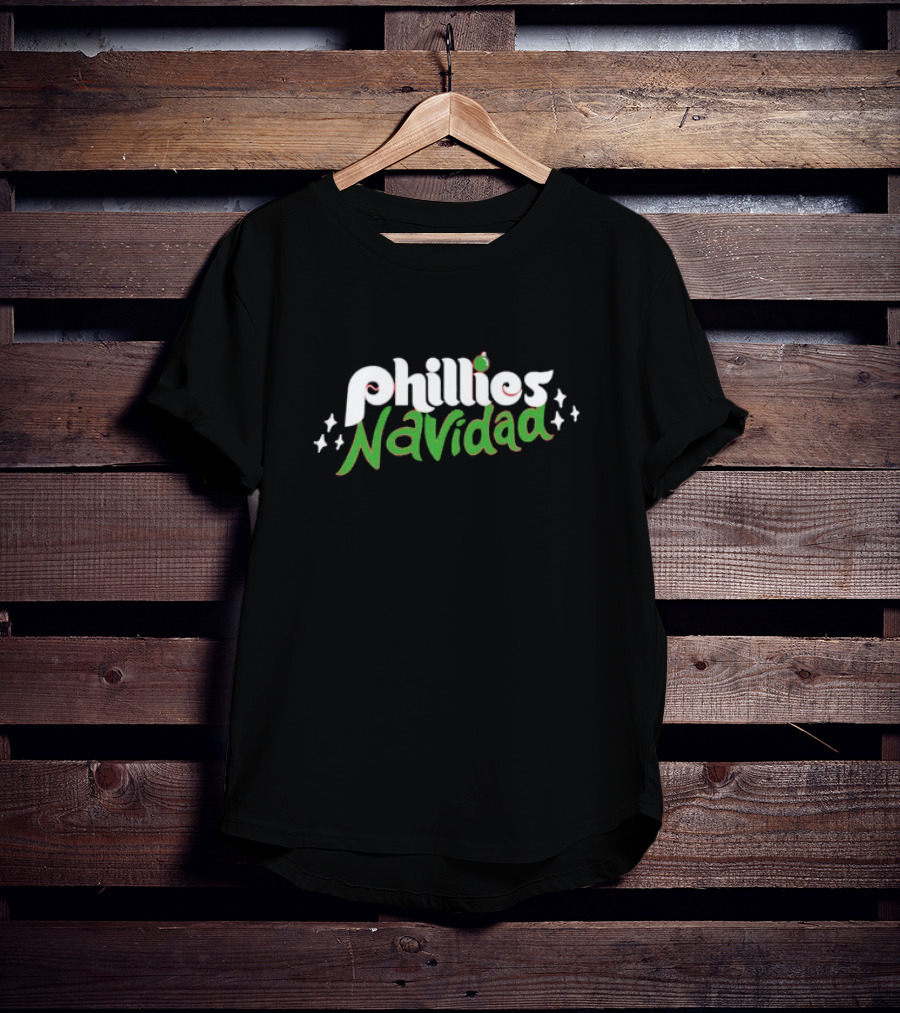 Phillies Navidad Christmas Philadelphia Phillies T-Shirt