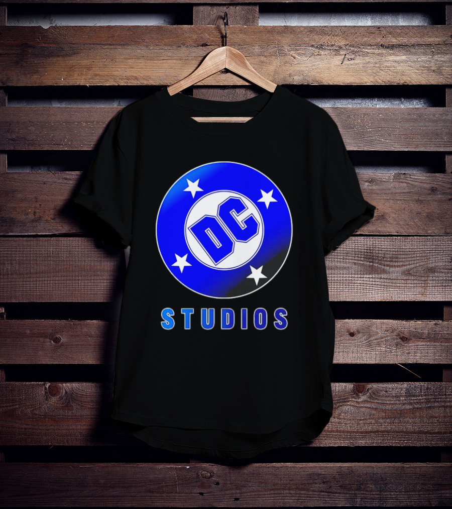 James Gunn DC Studios Logo With Stars T-Shirt