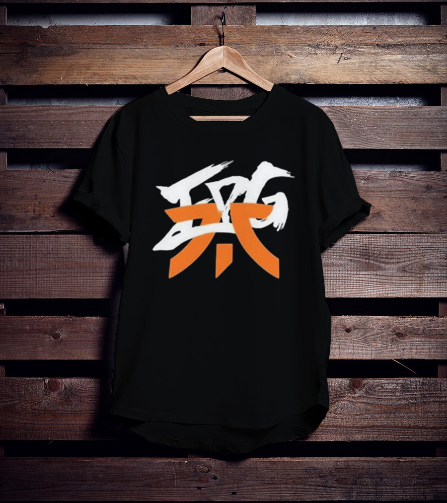 Ash Winder Edg X Fnc Bold Stylized Letters T-Shirt