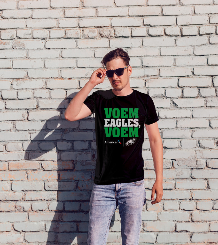 Voem Eagles Voem Philadelphia Eagles American Airlines T-Shirt