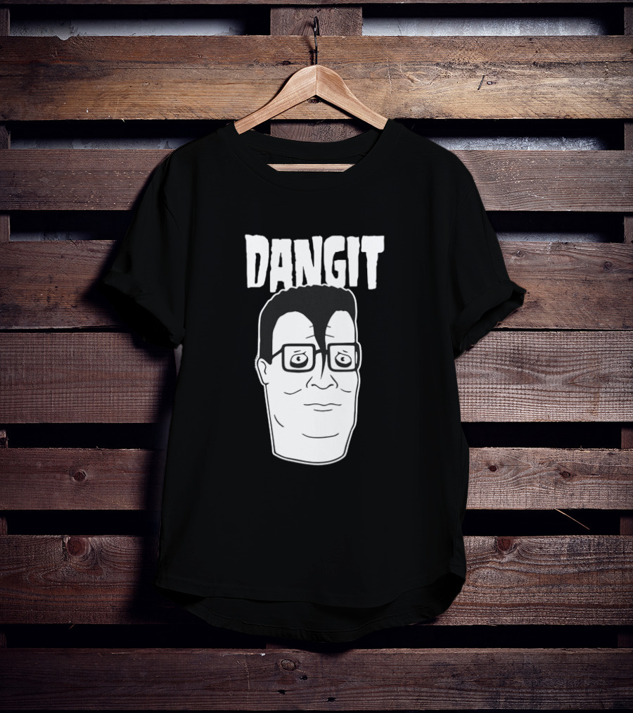 Hank Hill Danzig Mashup Dangit Face T-Shirt