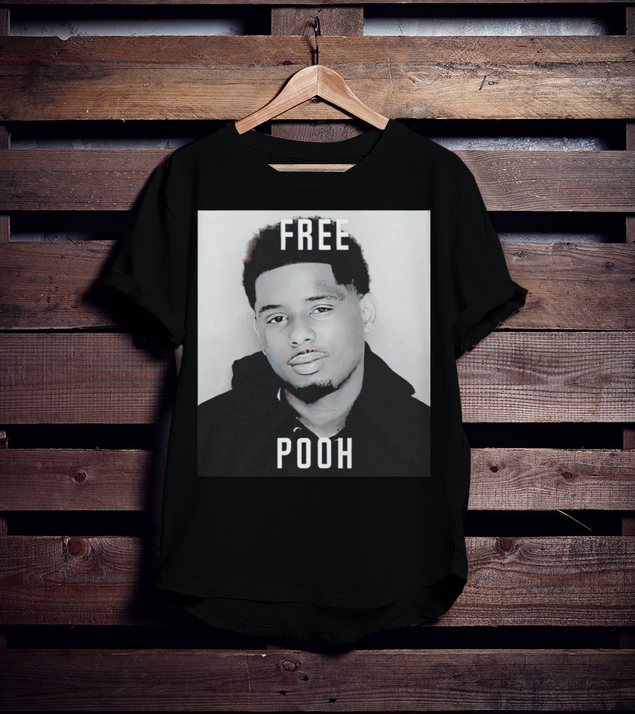 Free Pooh Shiesty American Rapper T-Shirt