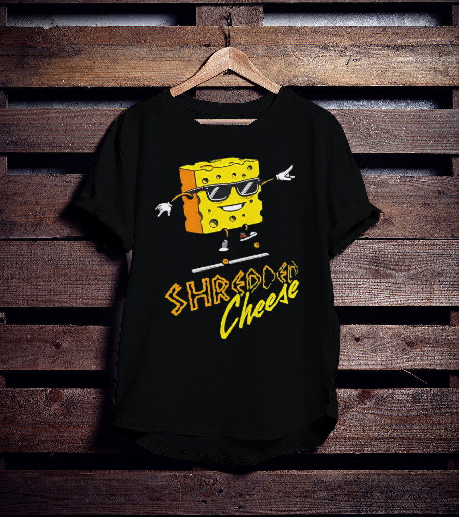Shredded Cheese Skating Sunglasses Skateboard 2.0 T-Shirt